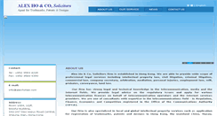 Desktop Screenshot of alexholaw.com